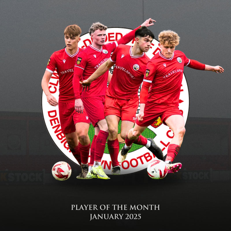 DenbighTownFC's tweet photo. POTM | January Vote Now Open 🗳 

The nominees for the Player of the Month for January are now open 👇 

#DTFC