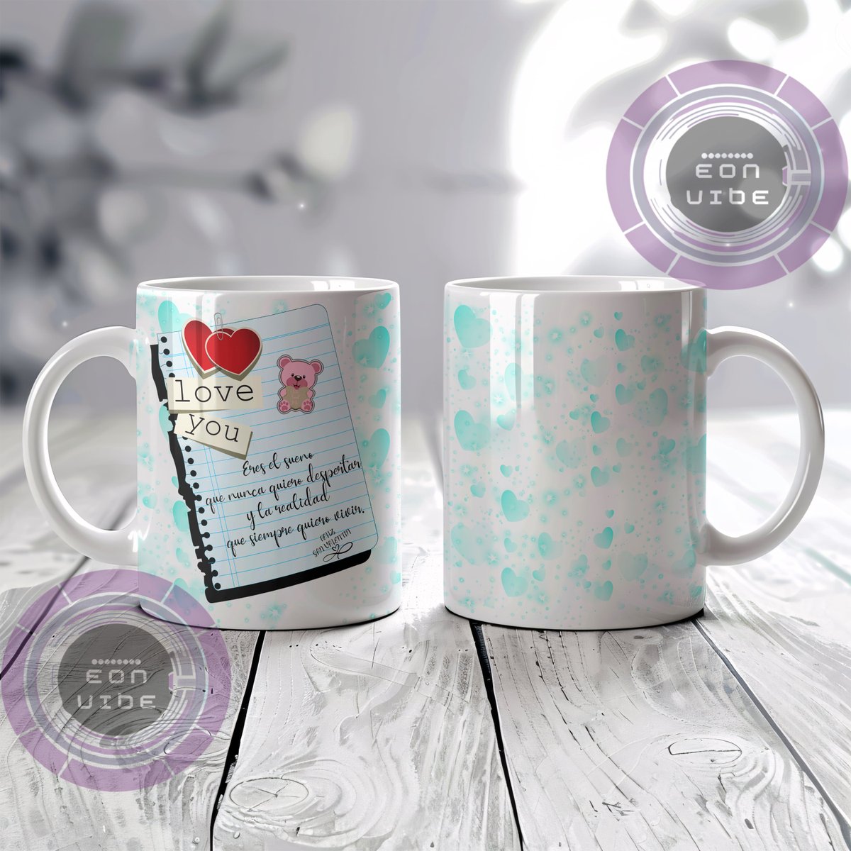 DesignVibeEon's tweet photo. 💘 Este San Valentín, el amor y las ofertas irresistibles están en el aire. ❤️🔥
🎨 Personaliza tu taza por solo $9.99 y hazla única.
📌 ¡Consigue la tuya hoy! 👉 https://t.co/FnP84ZB2ut
#SanValentin2025 #TazasPersonalizadas #EONVIBE https://t.co/NfERizNqE0