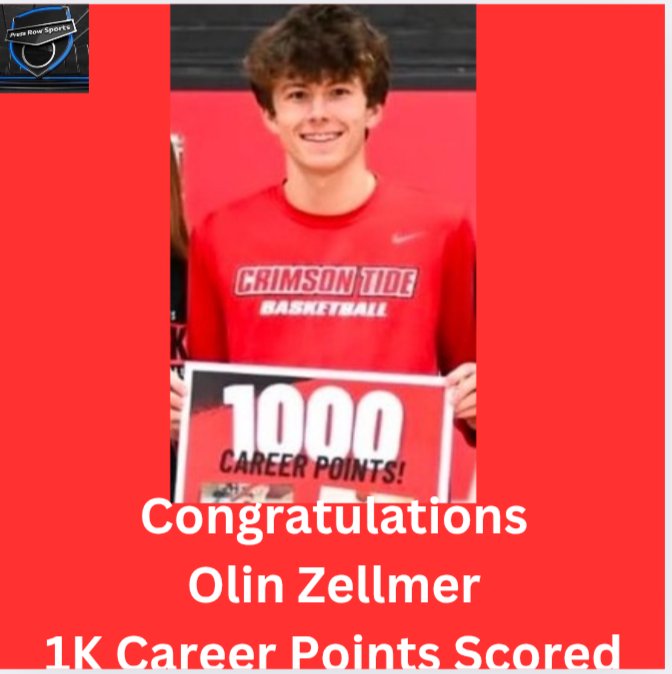 Congrats to 2025 Olin Zellmer (Edgerton HS, WI) on joining the 1K + career scored points club.

Zellmer is the 14th ranked overall PG in Wisconsin's C/O 2025 via Prep Hoops &amp; earned the 2024 Rick Majerus MVP plaque

Offers-Beloit College, Clarke, NCU, Upper Iowa, Viterbo

#wisbb