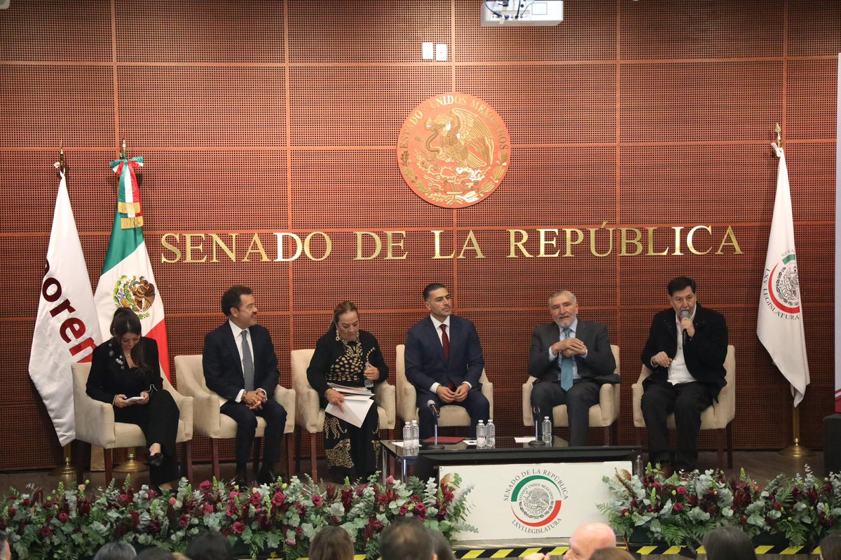 Continuamos con los trabajos de nuestra Segunda Reunión Plenaria. Hoy contamos con la participación de <a href="/OHarfuch/">Omar H Garcia Harfuch</a>, titular de la <a href="/SSPCMexico/">Secretaría de Seguridad y Protección Ciudadana</a>, quien nos comparte estrategias y avances en la construcción de un México más seguro.
