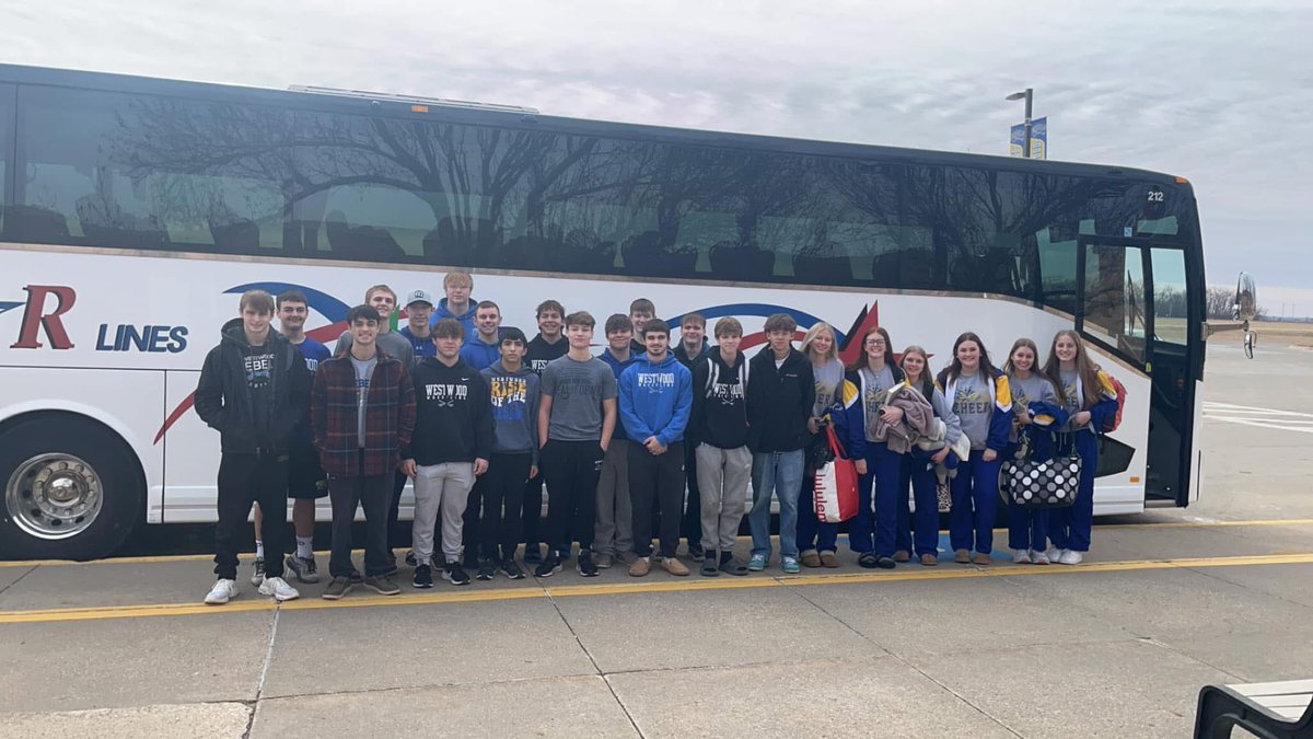 Thank you to everyone who donated to the wrestling program. The cheerleaders, wrestlers, and coaches are on their way to Jesup!