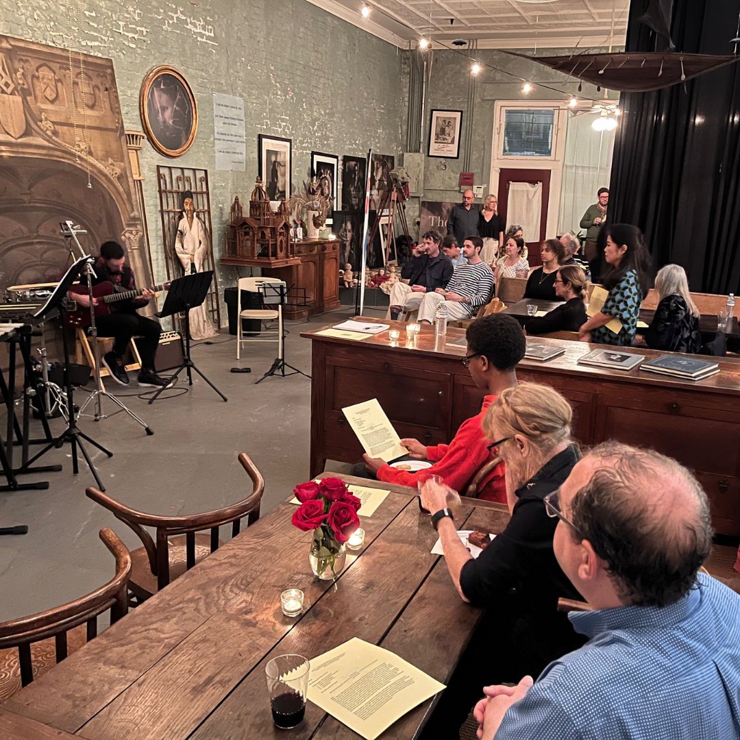 MakeMusicNOLA's tweet photo. Thank you to our performers, audience, faculty, volunteers, &amp; the incredible Tucker Fuller for making our 2nd Oscar J. Tolmas Charitable Trust Concert a success! 🎶✨ Special thanks to Josephine Sacabo &amp; Dalt Wonk for hosting. Stay tuned for our February concert! 🎻 https://t.co/7u5sP8mNf6