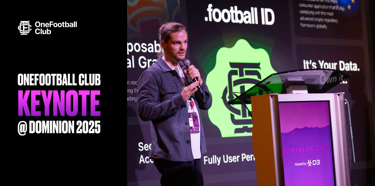 OneFootball Club (@ofc_the_club) on Twitter photo 🚨 JUST IN: New OFC Alpha from Dominion2025
▫️ 1st 2025 Major Partnership: <a href="/D3inc/">D3</a>
▫️ D3 Partners: <a href="/solana/">Solana</a>, <a href="/avax/">Avalanche🔺</a>, <a href="/ofc_the_club/">OneFootball Club</a>
▫️ Head of OFC Revealed: <a href="/_viN040/">vince.football</a>
👇 Details below: 🚨 JUST IN: New OFC Alpha from Dominion2025
▫️ 1st 2025 Major Partnership: <a href="/D3inc/">D3</a>
▫️ D3 Partners: <a href="/solana/">Solana</a>, <a href="/avax/">Avalanche🔺</a>, <a href="/ofc_the_club/">OneFootball Club</a>
▫️ Head of OFC Revealed: <a href="/_viN040/">vince.football</a>
👇 Details below:
