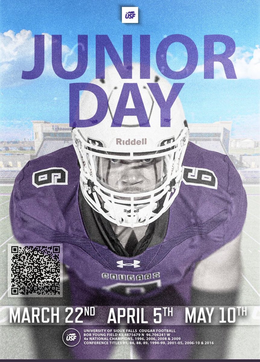 Cullen Christenson FLHS MN 2026 (@cullenchristens) on Twitter photo Thank you @CoacJ_USF with <a href="/USFCougarsFB/">USF Football</a> for the junior day invite!!! <a href="/bradbeeskow/">Brad Beeskow</a> <a href="/FLrangerFB/">Forest Lake Rangers Football</a> <a href="/PrepRedzoneMN/">Prep Redzone Minnesota</a> <a href="/MNFBSpotlight/">MNFootballSpotlight</a> Thank you @CoacJ_USF with <a href="/USFCougarsFB/">USF Football</a> for the junior day invite!!! <a href="/bradbeeskow/">Brad Beeskow</a> <a href="/FLrangerFB/">Forest Lake Rangers Football</a> <a href="/PrepRedzoneMN/">Prep Redzone Minnesota</a> <a href="/MNFBSpotlight/">MNFootballSpotlight</a>