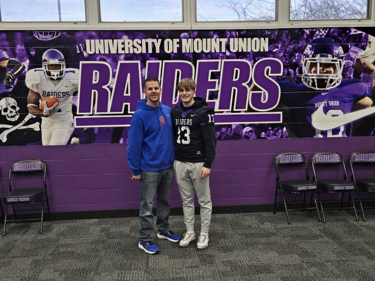 YarnickAustin's tweet photo. I had a great visit at Mount Union yesterday. @coachbaileyFB @JuNiOrC315 https://t.co/4swmUiCfKT