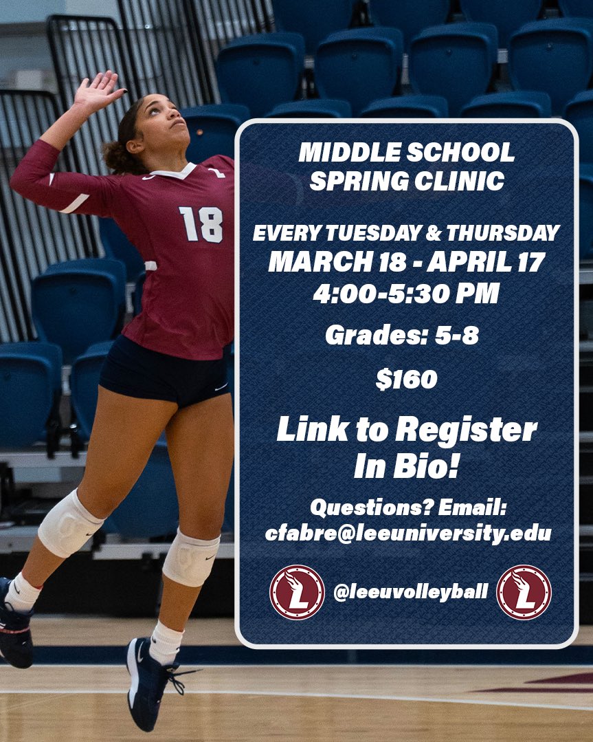 Come learn from the Lady Flames at our Spring Clinic!

#FiredUp🔥