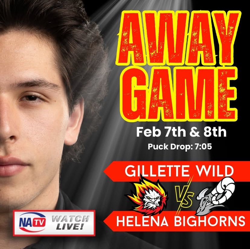 We’re heading to Helena this Friday and Saturday to take on the Bighorns at 7:05 PM each night. You can follow the action live at nahltv.com or join us for the watch party at Dickey. Let’s cheer our team to victory from home!