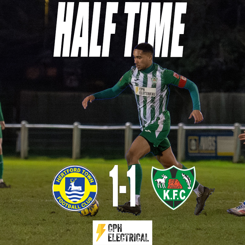 ⏸️ Honours even at the half mark.

#COYG || #KFC