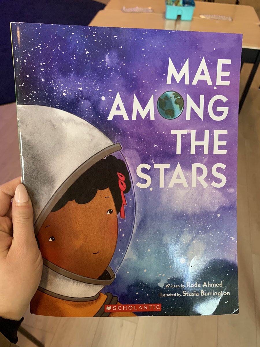 MrsLangdonHCDSB's tweet photo. Today we read “Mae Among The Stars” and learned all about Dr. Jemison; the first African American female astronaut and first African American female in space! #BlackHistoryMonth @StCeciliaHCDSB https://t.co/SN6Tk4iqUw