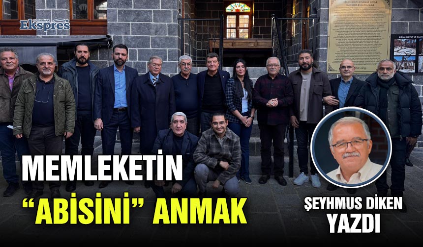 ekspreshaber_'s tweet photo. 🔵Memleketin “Abisini” Anmak

🖊️Şeyhmus DİKEN yazdı...

🔗https://t.co/2RSKq4Smpq https://t.co/WBojqVgkCB