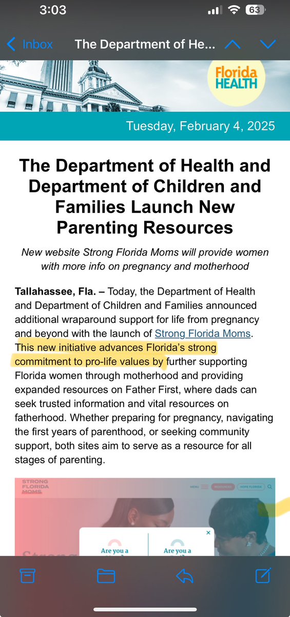Skylahnite's tweet photo. .@HealthyFla so are you also going to send out a mass email with information and resources available to women that need abortion services, or no? https://t.co/l6K9l1IEsD