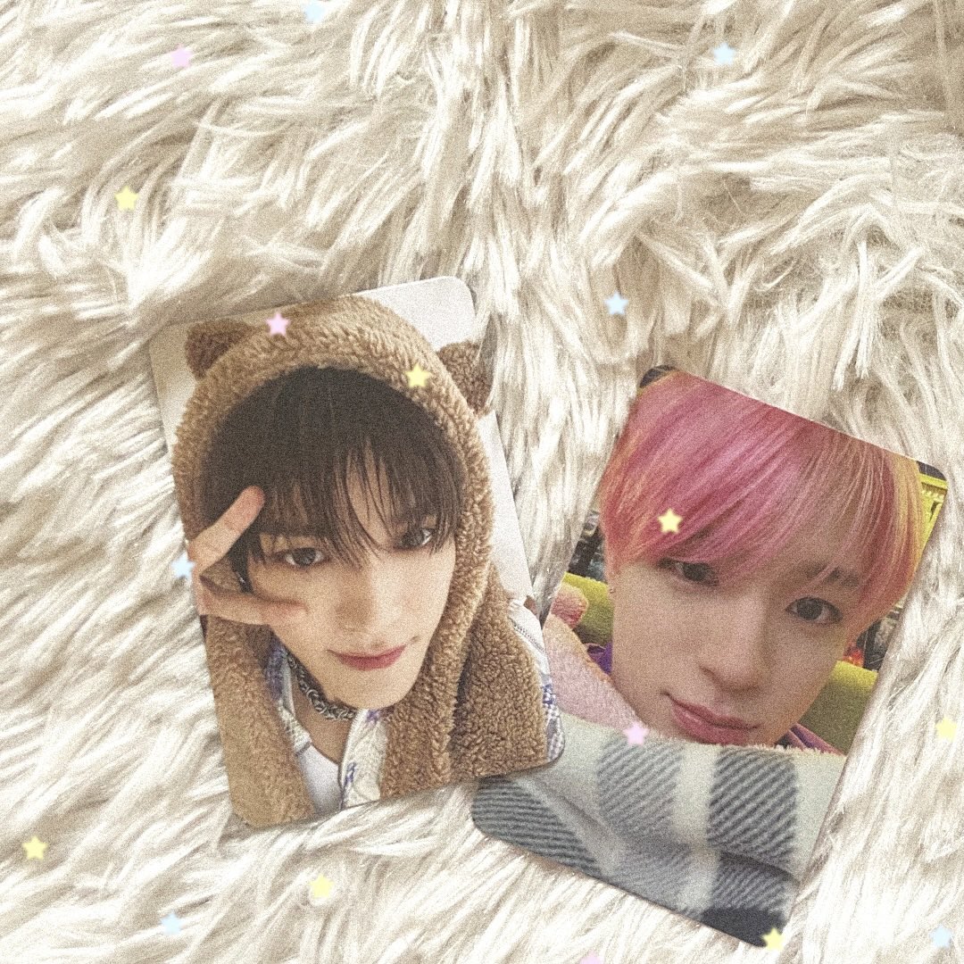 95minty's tweet photo. ⭑ ꒰ 🧸〜 feedback super positivo para minha personal proxy i amiga querida @thyfirstlove que me ajudou a conseguir esses photocards maravilhosos que eu tanto queria. muito obrigada amiga, não sei o que eu faria sem você! love u. https://t.co/6k9T202hW2