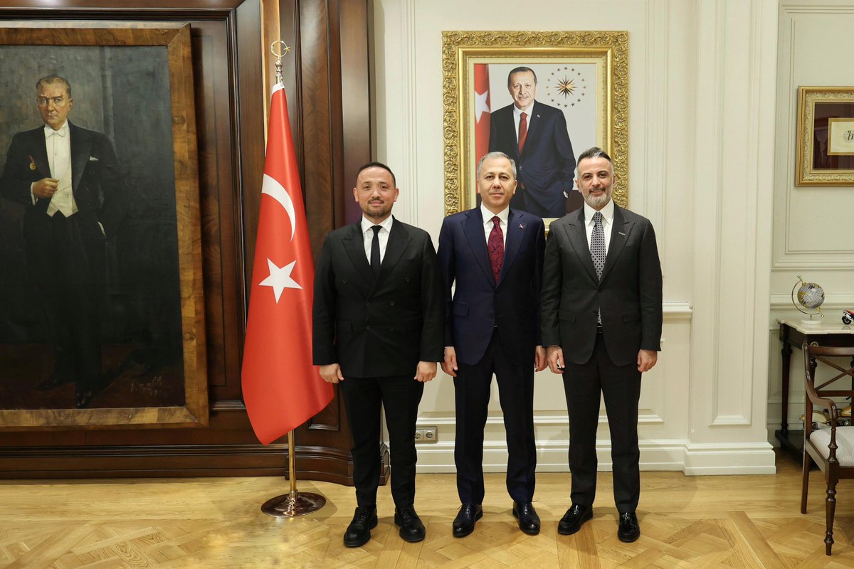 İç İşleri Bakanımız Sn Ali Yerlikaya’yı ziyaret ettik.