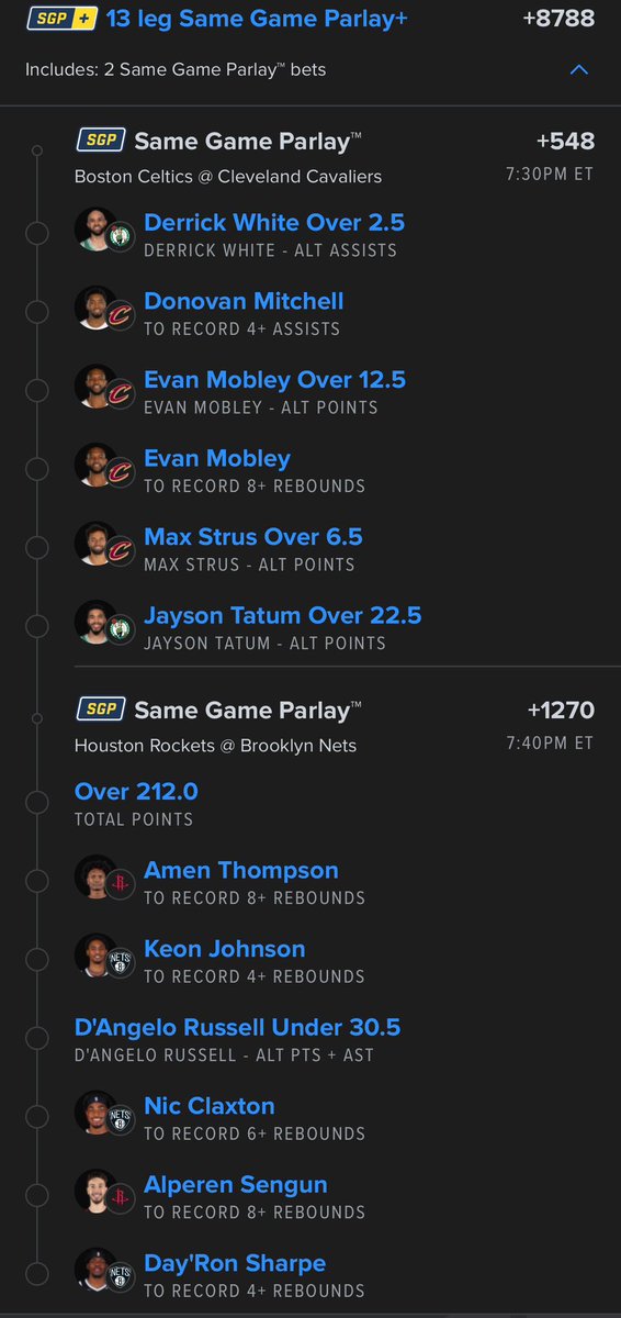 BIG BOARD BETS tweet media