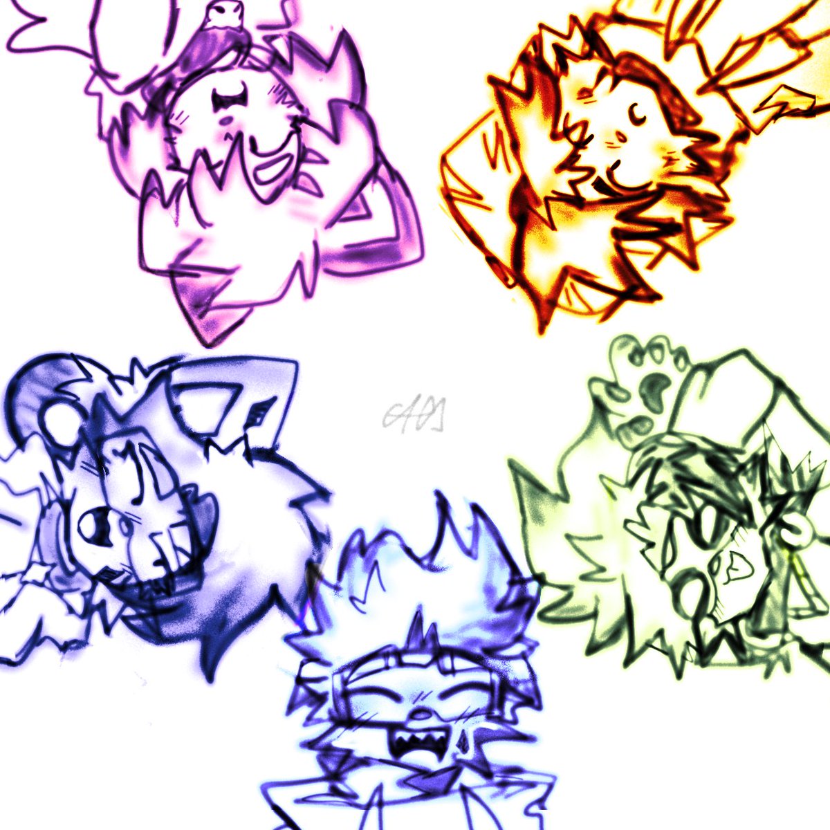 Again on a topic that almost no one will understand. Lol

Some concept art for characters for a fanfic based of GG Bond series.. A fanfic in text format is planned and it looks like it will be posted on Chinese social networks.... Bc this is obviously popular there. Im a weirdo