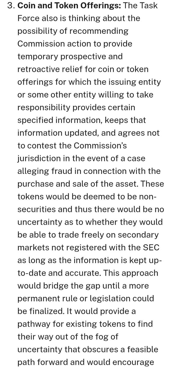 greggpettine's tweet image. GAME CHANGER FOR #DEPIN IN AMERICA. 

LET'S BUILD AFFORDABLE INTERNET ACCESS FOR ALL AMERICANS! 

@helium @helium_mobile @DIMO_Network @WeatherXM @Hivemapper #DePIN 

Head of @SECGov  Crypto Task Force @HesterPeirce  Reveals Possibility of "Retroactive Relief" for Token Issuers…