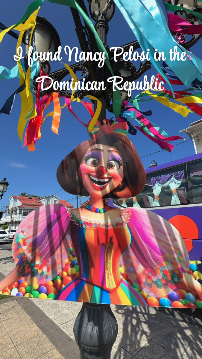 mgliving's tweet photo. Looks like they celebrate Nancy Pelosi in the Dominican Republic https://t.co/7XDbxOFRto