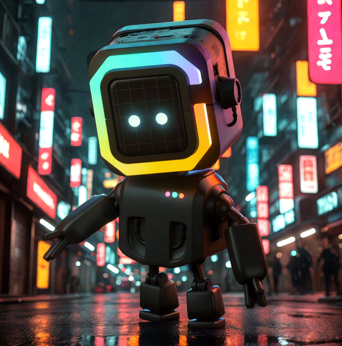 Chain_GPT's tweet image. Some of our newer community members might be thinking, “Who’s this robot guy?” 😅

It’s our mascot, Mr. Robotson - the vibes master general of ChainGPT 🤖

He’s the definition of KING and a Web3 icon in his own right.

Want to say hi? Comment: &quot;Hey Mr Robotson 👋&quot;