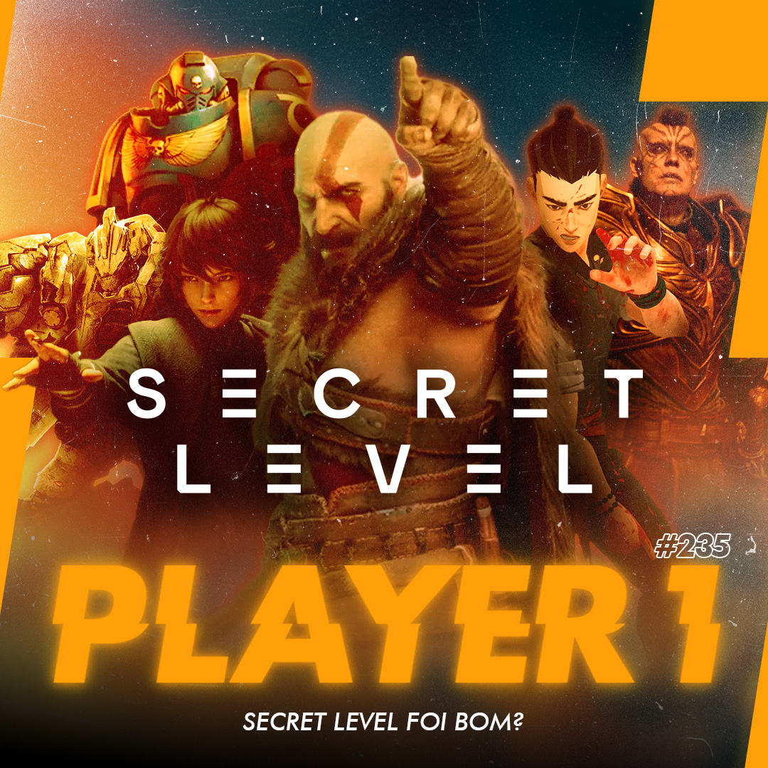 ⏭NOVO EPISÓDIO: SECRET LEVEL 🎥

A série ~GAMER~ da Amazon dos mesmos criadores de Love, Death &amp; Robots vale seus 15 a 20 minutos?

🎶 OUÇA AGORA open.spotify.com/episode/3XErjq…

🖼 Capa por <a href="/Uvrido/">Bem-te-Vrido | P1 e Indiretando</a>      
🎧Edição por <a href="/eazykaos/">Alexandre “Eazy” Bezerra</a>