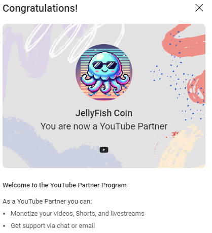 Make sure you are following our YouTube channel for up to date info and our weekly Dev talks!
youtube.com/@JellyFishCoin