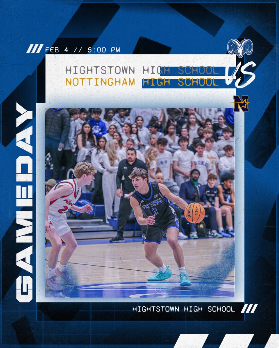 Hightstown Hoops (@hightstownhoops) on Twitter photo CVC TOURNAMENT GAME DAYβΌοΈ
We open up conference tournament play hosting Nottingham tonight in the town.
π
2/4
π 5:00pm
π Nottingham High School
π Hightstown High School
πΊ <a href="/WBCB_SN/">WBCB Sports Network</a>
#HightstownHoops CVC TOURNAMENT GAME DAYβΌοΈ
We open up conference tournament play hosting Nottingham tonight in the town.
π
2/4
π 5:00pm
π Nottingham High School
π Hightstown High School
πΊ <a href="/WBCB_SN/">WBCB Sports Network</a>
#HightstownHoops