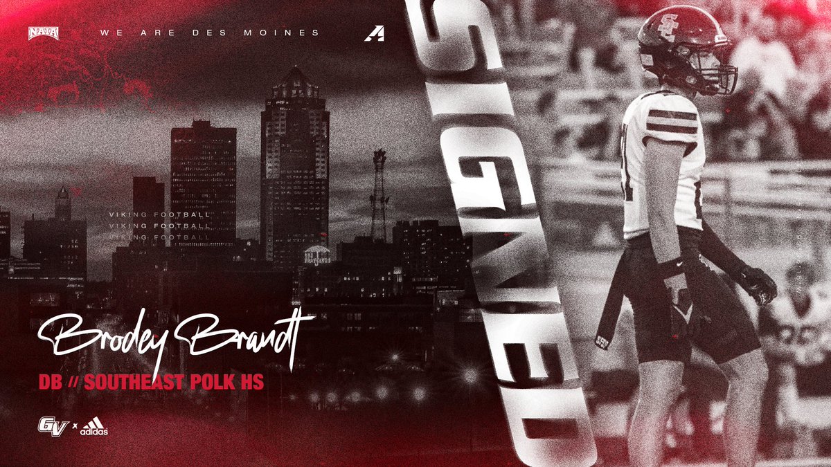 Grand View Football (@gvvikingfb) on Twitter photo ππππππβΌοΈ
Welcome <a href="/BrodeyBrandt/">Brodey Brandt β</a> to the Viking football family!
ποΈ ow.ly/oHx250UTB6T ππππππβΌοΈ
Welcome <a href="/BrodeyBrandt/">Brodey Brandt β</a> to the Viking football family!
ποΈ ow.ly/oHx250UTB6T