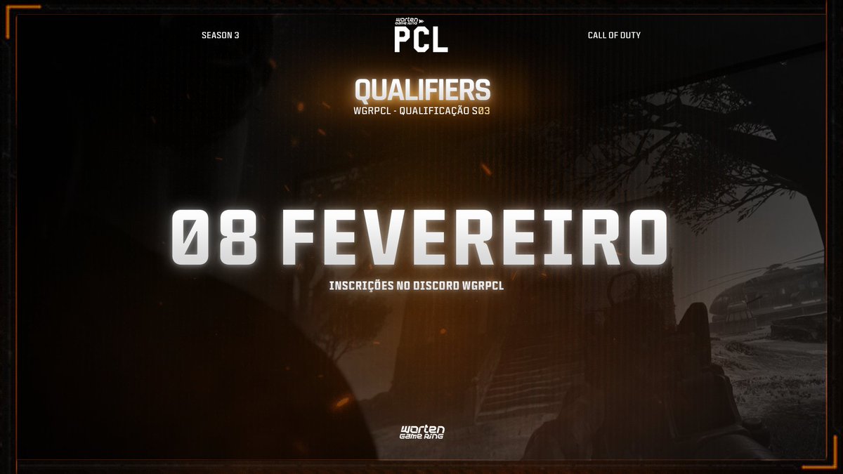 🚨INSCRIÇÕES ABERTAS - PCL QUALIFIER🚨

Queres ter a oportunidade de jogar na PCL Season 3? 🤔

Então do que estás à espera?!

Entra no nosso Discord e regista-te no Open Qualifier!

Junta os teus amigos e mostra que podes estar entre os melhores de Portugal🇵🇹😎

Link em baixo👇
