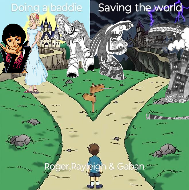 #ONEPIECE1139 
To be honest, if I were Roger, Rayleigh or Gaban, I would also wish the next generation good luck.
Can you judge them at all?😭😭