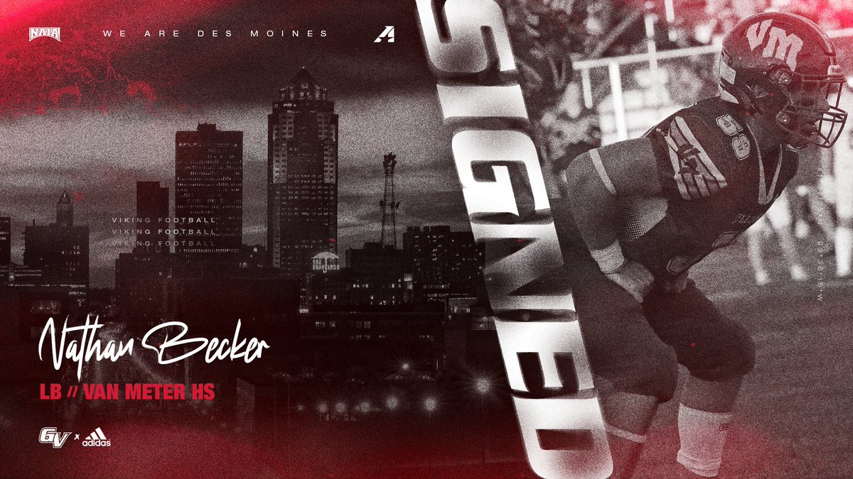 𝐒𝐈𝐆𝐍𝐄𝐃‼️

Welcome <a href="/becker5206/">Nathan Becker</a> to the Viking football family!

🎞️ ow.ly/NpYI50UTBAE