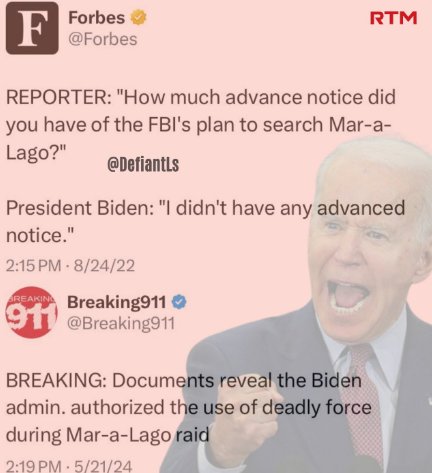 HBurns777's tweet image. #FBIMarALagoRaid #ItWasBiden #BidenCorruption