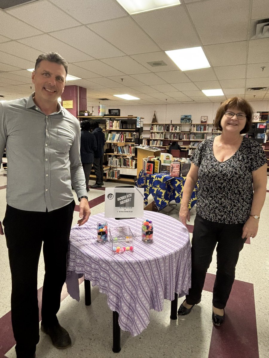 StAugSS's tweet image. Would You Rather? 🧐📚

Join us every Monday in the library for a fun Would You Rather? activity! Cast your vote and see the results every Wednesday.

Brought to you by the Library Crew: Mr. Martinic &amp;amp; Ms. Brezina.

See you there! 👀✨

#LibraryFun #WouldYouRather #FalconReads