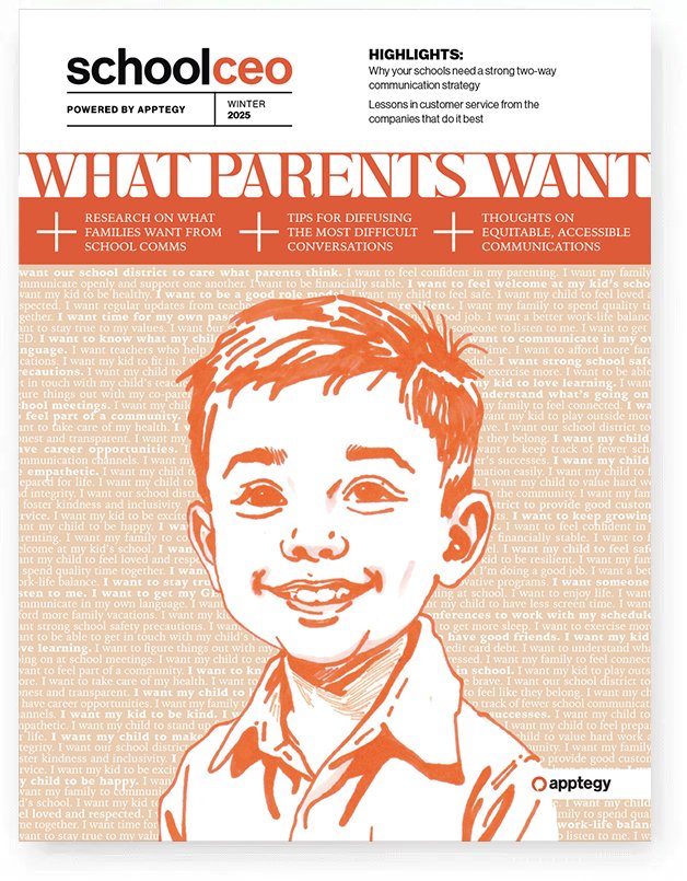Our ❄️Winter 2025❄️ issue answers the question on every school leader's minds: What do families want from your schools? Browse the new issue to find out exactly what parents want from school communication: schoolceo.com/winter-2025/