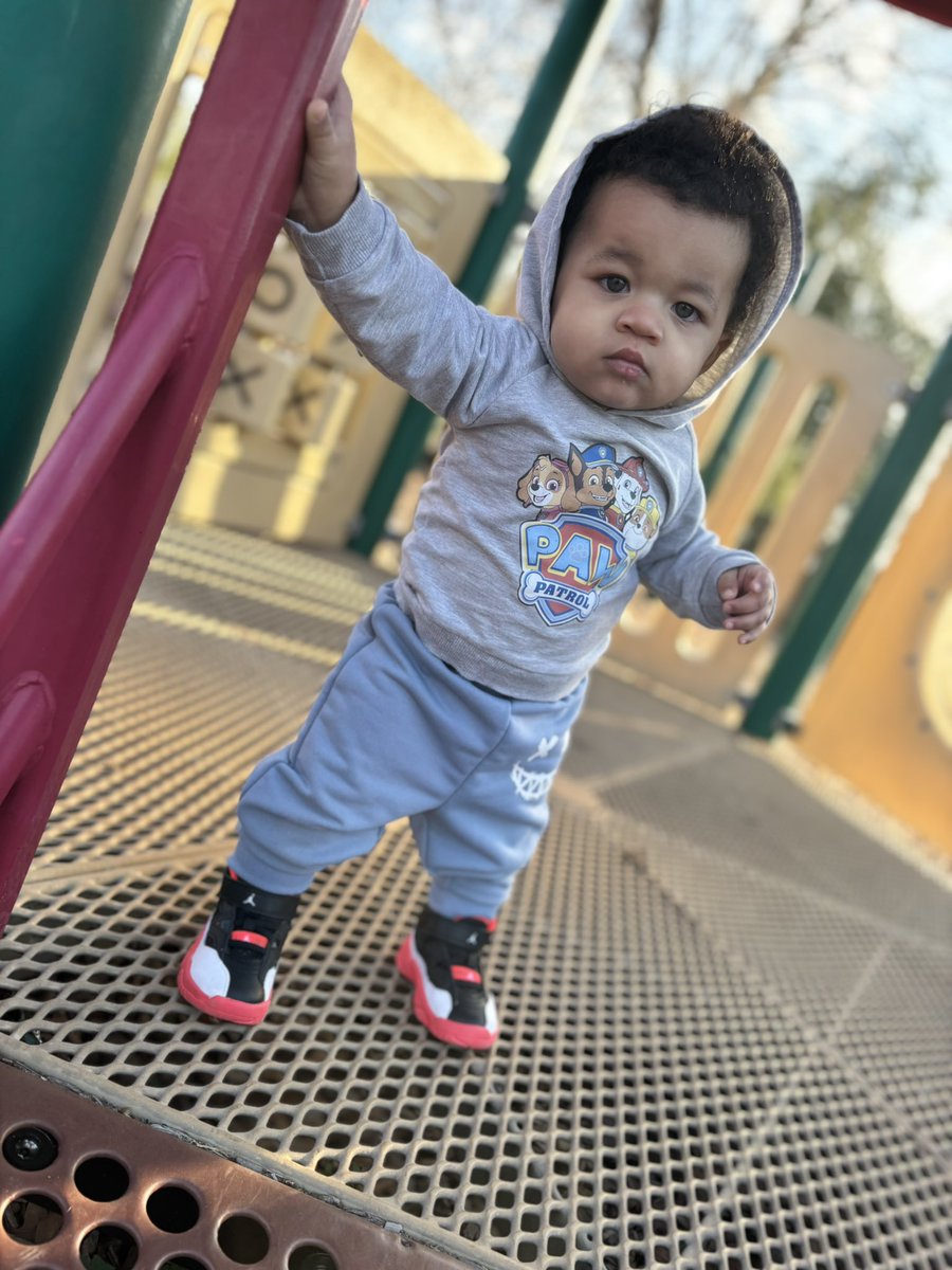 NeptuneGross757's tweet photo. My baby first time at the park and he loved it! 🥰😘🥰💙🫶🏼 @thagift_htg #RaisingDion https://t.co/KNgqPzXKaU