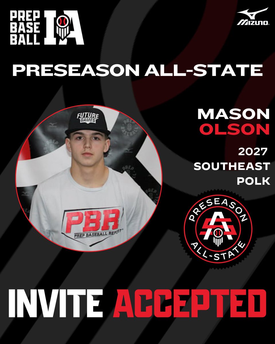 Prep Baseball Iowa (@prepbaseballia) on Twitter photo ๐๐๐๐ ๐๐๐๐๐๐๐๐๐ ๐๐๐-๐๐๐๐๐
๐๐ฏ๐ท๐ช๐ต๐ฆ๐ฅ ๐๐ค๐ค๐ฆ๐ฑ๐ต๐ฆ๐ฅ โ
Mason Olson | <a href="/masonOlson92074/">Mason Olson</a>
โพ LHP/OF
๐ 2027
๐ <a href="/BaseballSEP/">SEP Baseball</a>
๐ค loom.ly/gPw8efk ๐๐๐๐ ๐๐๐๐๐๐๐๐๐ ๐๐๐-๐๐๐๐๐
๐๐ฏ๐ท๐ช๐ต๐ฆ๐ฅ ๐๐ค๐ค๐ฆ๐ฑ๐ต๐ฆ๐ฅ โ
Mason Olson | <a href="/masonOlson92074/">Mason Olson</a>
โพ LHP/OF
๐ 2027
๐ <a href="/BaseballSEP/">SEP Baseball</a>
๐ค loom.ly/gPw8efk