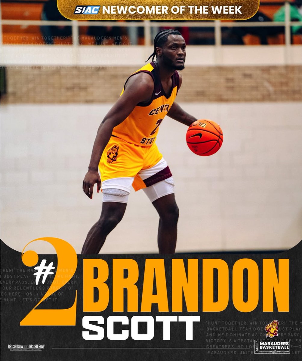 csu_mensbball's tweet photo. #2 Brandon Scott is this weeks newcomer of the week

#gomarauders | #hunttogether https://t.co/i8ZcgZUNN2