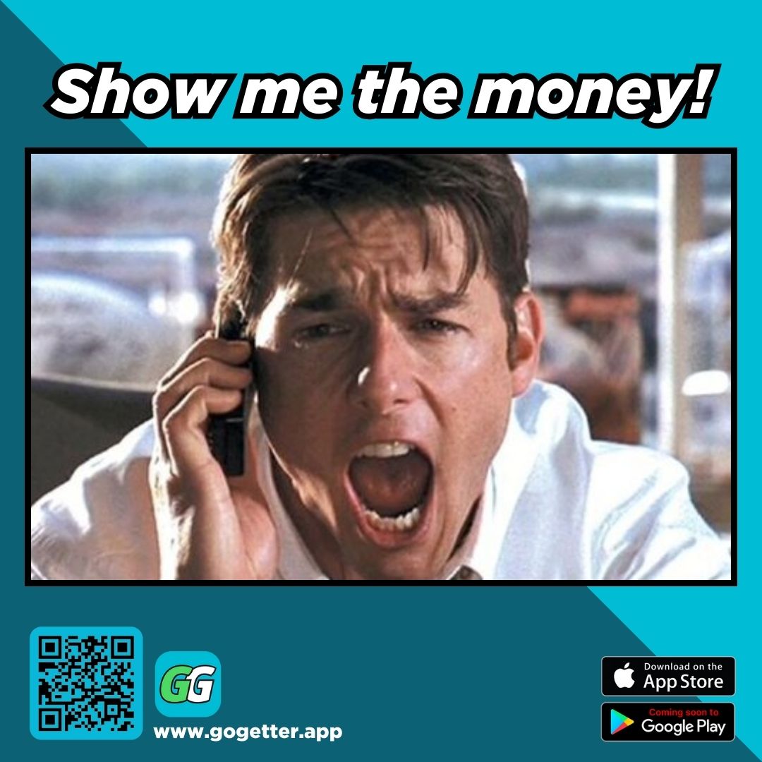 GoGetter_App's tweet image. 📢 SHOW ME THE MONEY! 💰📲

It’s time to be your own boss and take control of your business—right from your phone! Whether you&apos;re freelancing, coaching, tutoring, or running gigs, GoGetter will SHOW YOU THE MONEY! 💸🔥

#ShowMeTheMoney #GoGetter #Entrepreneur #SideHustle #Gigs