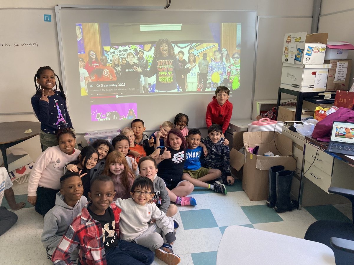 ‘We loved the first video from <a href="/saidat2motivate/">The Saidat Show</a> !! Thanks for these to engage our class!’ ~ Ms. Wong, grade 2. #ocsbBlackHistoryMonth #ocsbBeCommunity #CorpusProud