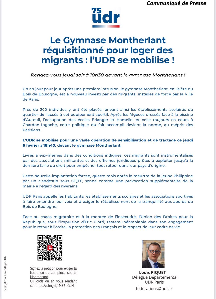 UDR Paris tweet media