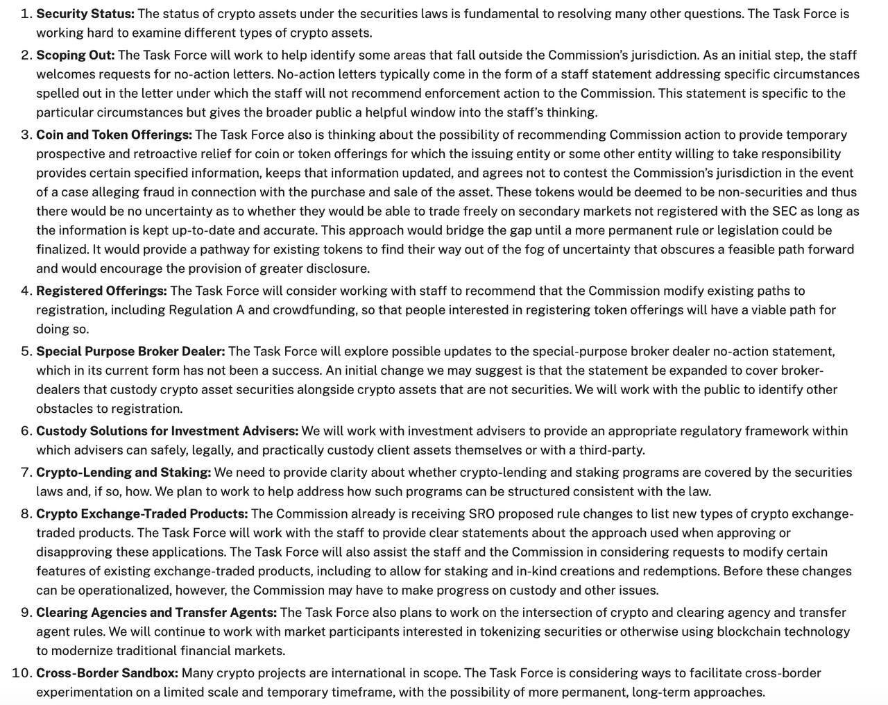 SEC official notes
