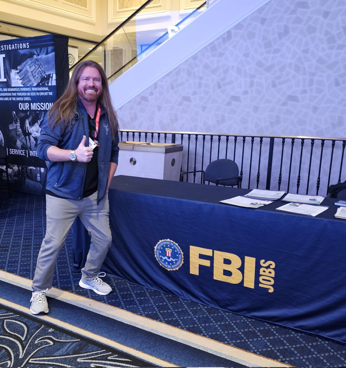 lecternleader's tweet photo. Here's a photo of me and all the FBI agents who worked on January 6th cases that will have jobs by the end of the week. https://t.co/KIgIMMtCnH