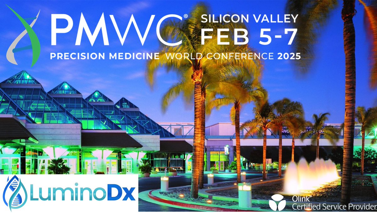 gvansant1's tweet image. #proteomics at @PMWCintl ,see @OlinkProteomics   latest and greatest in the exhibit hall. No #Olink&apos;s platform(s) in your lab? No problem, @luminodxinc as a CSP is ready to run your studies. I am available during #PMWC if you want to discuss running a study in a GLP compliant lab