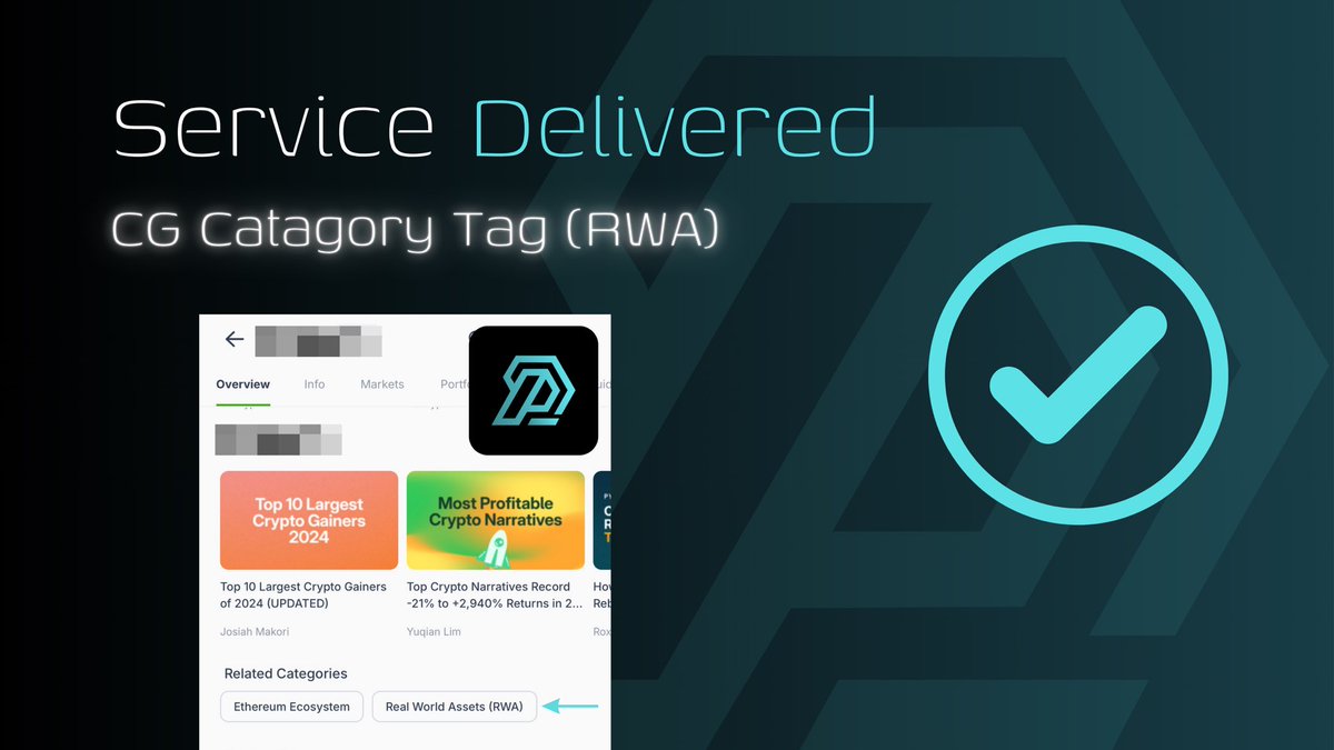 PumpDocs's tweet image. It is always important to categorise your project. This way, potential investors have a clear idea of what segment you operate in. 

Another happy Pump Docs Customer!