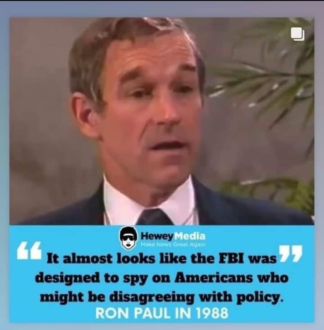 johnny5is_Alive's tweet image. @RonPaul knew about #FBIgate 37 years ago.