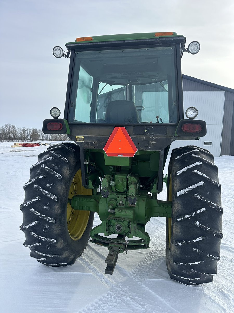 John Deere 4440 for sale! 9860 hours, 18.4 r 38 Firestone rear tires, new clutch, new water pump , ( 0 hours on clutch and water pump), no leaks, good cab interior, ready to go to work, 
Asking $34500 open to offers 

Call or text 3o6 6214513 or 3o6 6218352