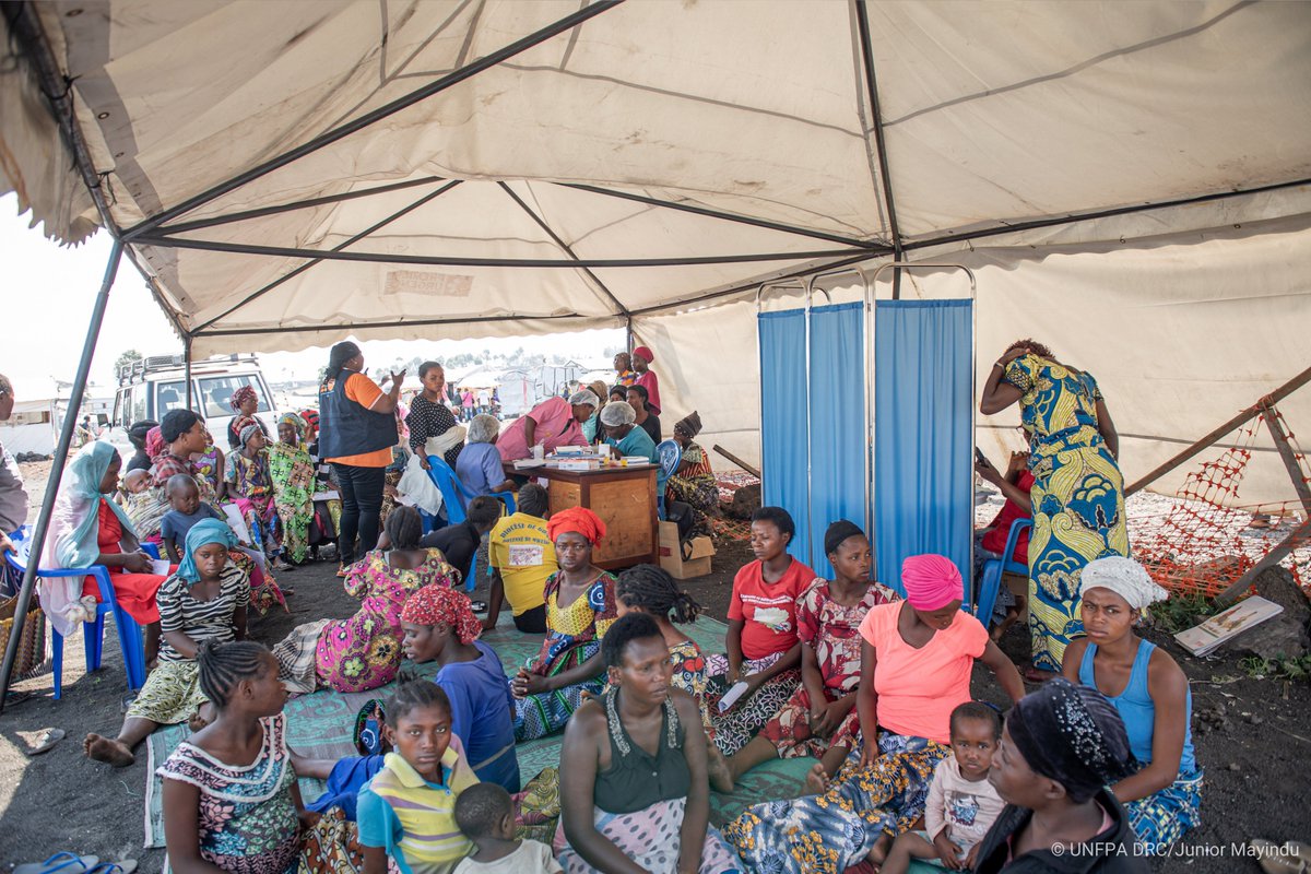 Women and girls contribute the least to war but suffer the most.

Amid escalating hostilities in eastern #DRC, <a href="/UNFPA/">UNFPA</a> is working to ensure access to vital #SRHR and protection services for women and girls.

Yet what they need most is peace.