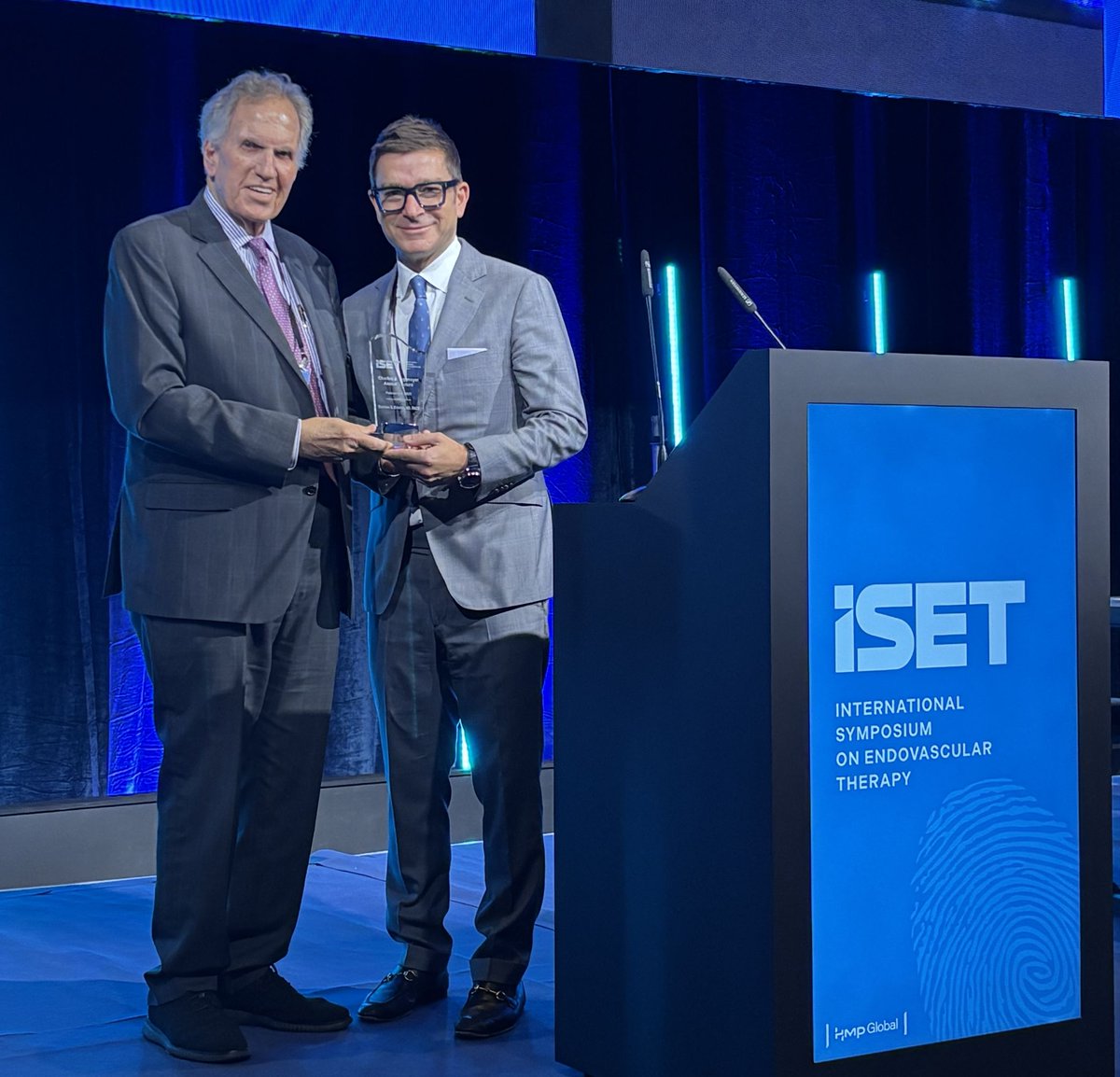 ISET (@isetnews) on Twitter photo #ISET2025 honored Dr. <a href="/GustavoOderich/">Gustavo Oderich</a> today with the Charles Tegtmeyer Lecture & Award. A pioneer in fenestrated & branched stent grafts, he’s advanced less invasive solutions for complex aortic aneurysms & trained physicians worldwide. Congratulations, Dr. Oderich! #ISET2025 honored Dr. <a href="/GustavoOderich/">Gustavo Oderich</a> today with the Charles Tegtmeyer Lecture & Award. A pioneer in fenestrated & branched stent grafts, he’s advanced less invasive solutions for complex aortic aneurysms & trained physicians worldwide. Congratulations, Dr. Oderich!