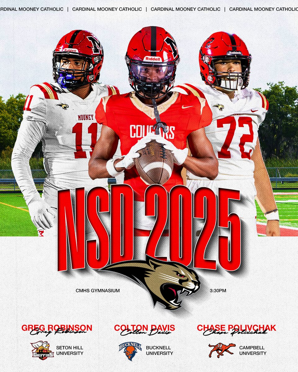 Cardinal Mooney Football tweet media