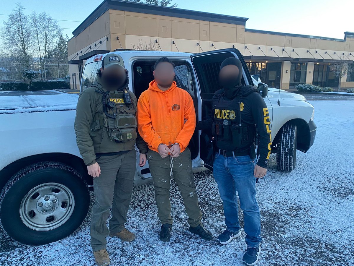 The DEA, along with our Department of Justice partners, continues to assist DHS and @EROSeattle with their immigration enforcement efforts.