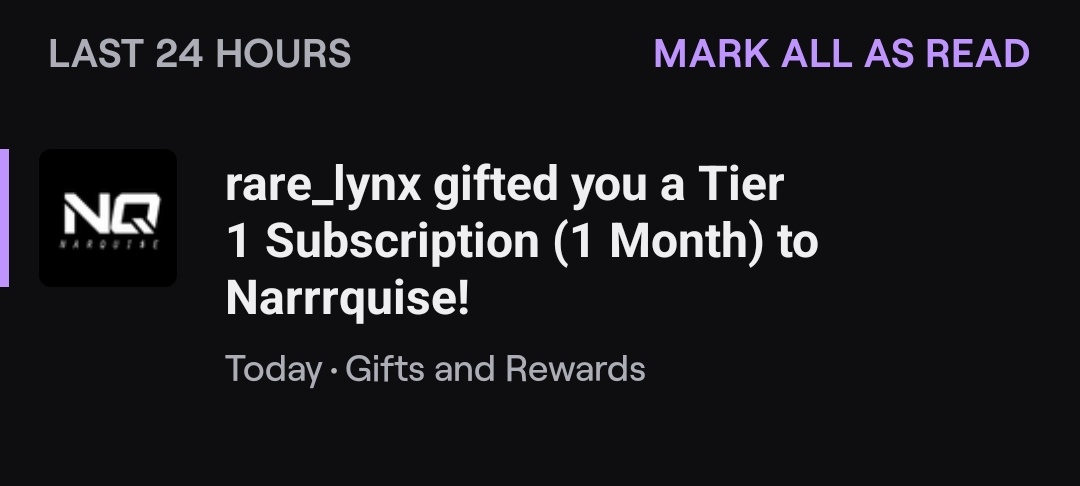 whatthe_fork's tweet photo. Missed #streamden but @rare_lynx got me 😅 🫶🫶 thank you for the sub!! https://t.co/HzBNfdBR6r