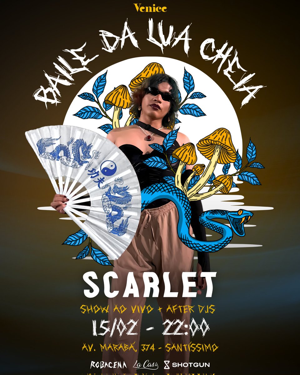 venice_stm's tweet photo. ✨️ A lua cheia se acende, o ritmo pulsa e a magia se espalha!

💥 Com sets que são verdadeiras viagens sonoras, Scarlet mistura o melhor do eletropop com influências que vão do clássico ao contemporâneo, criando uma atmosfera única e inesquecível. https://t.co/f3WHRMi3Ae